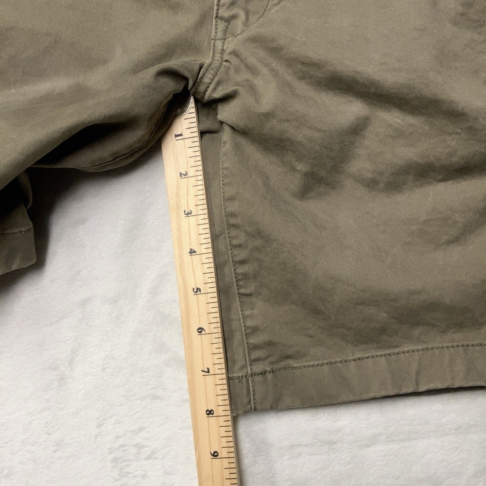 Flint & Tinder 365 Chino Shorts Mens 30 8" Inseam Green Heavy Twill Huckberry - Picture 8 of 9